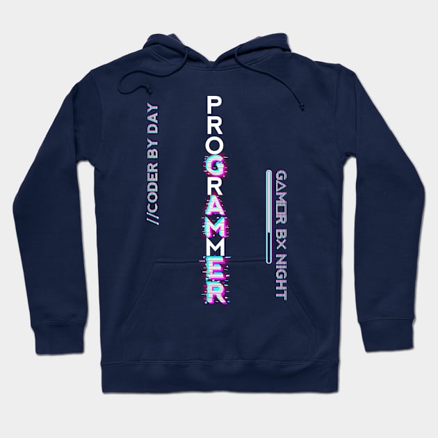 Programmer and gamer Hoodie by inkonfiremx